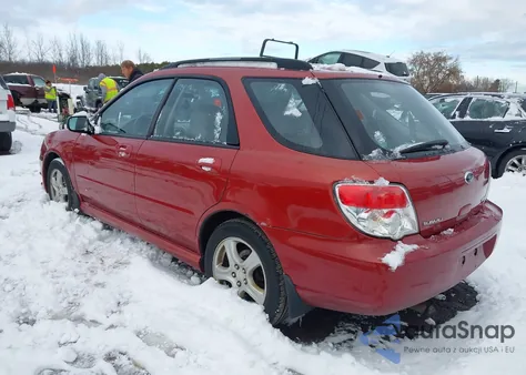 2007 Subaru Impreza 2.5I z USA, uszkodzony, nr VIN JF1GG61617H805250